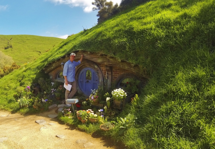 The actual size of a hobbit hole